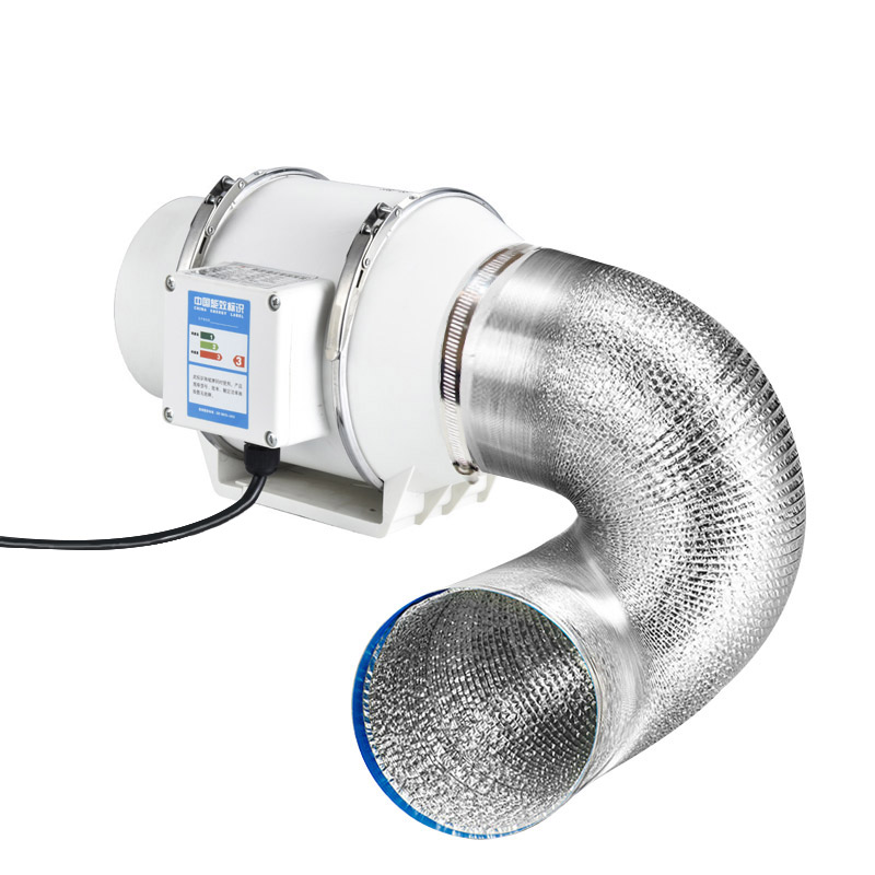 Inline Duct Fan 8 Inch - Quạt hút ống 220V 4 5