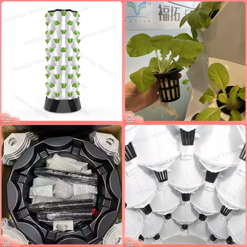Hydroponic Tower Garden - Vertical Garden Tower with Hydroponic System