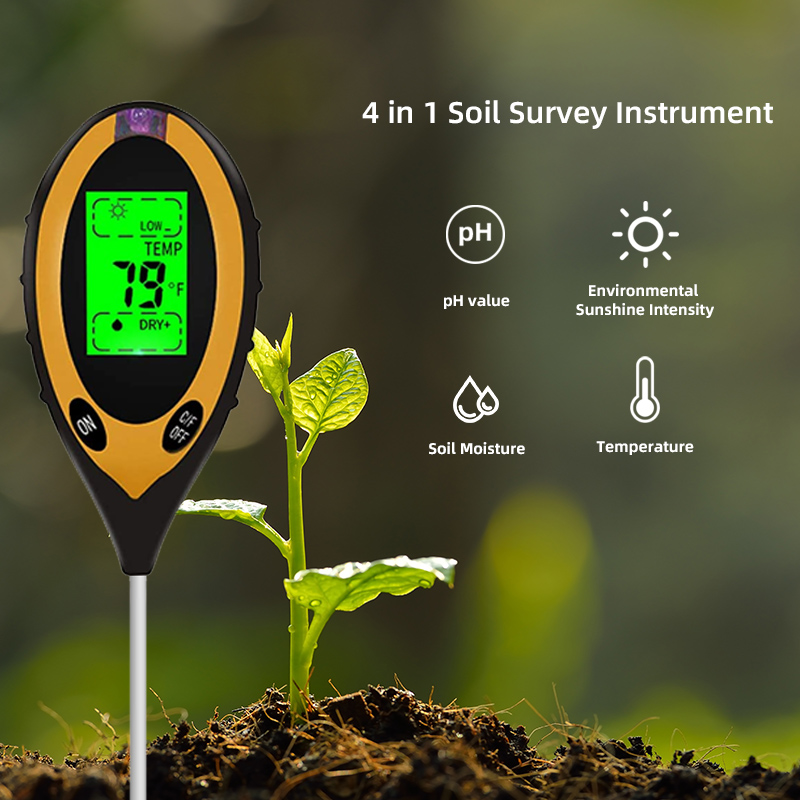 Ph Ec Meter Hydroponic - Kỹ Thuật Số 4 Trong 1