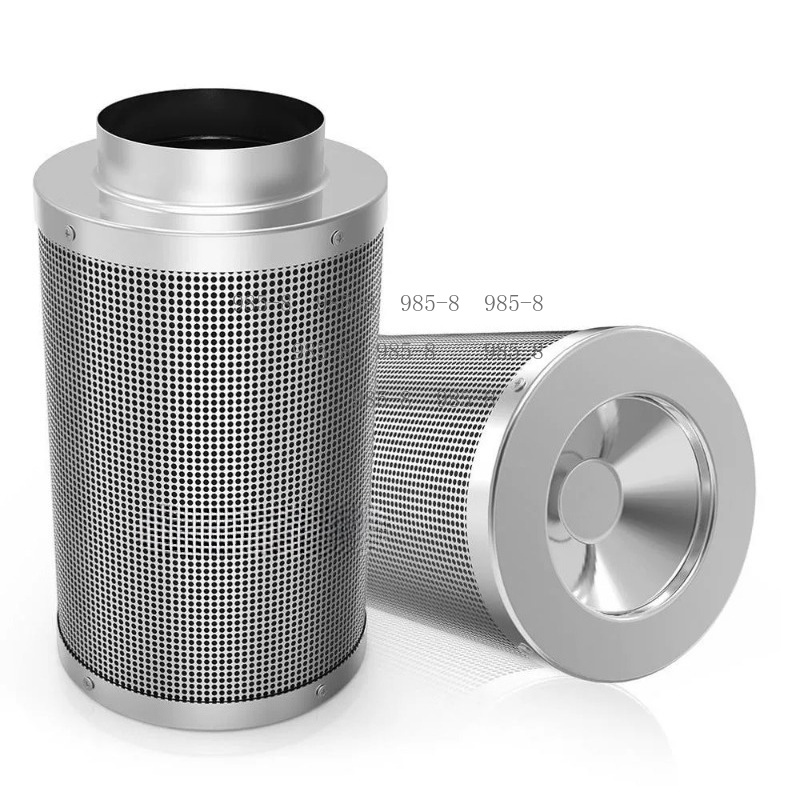 Carbon Filter Grow 6 Inch - Duct Cylindrical Carbon Air Filter Purifier