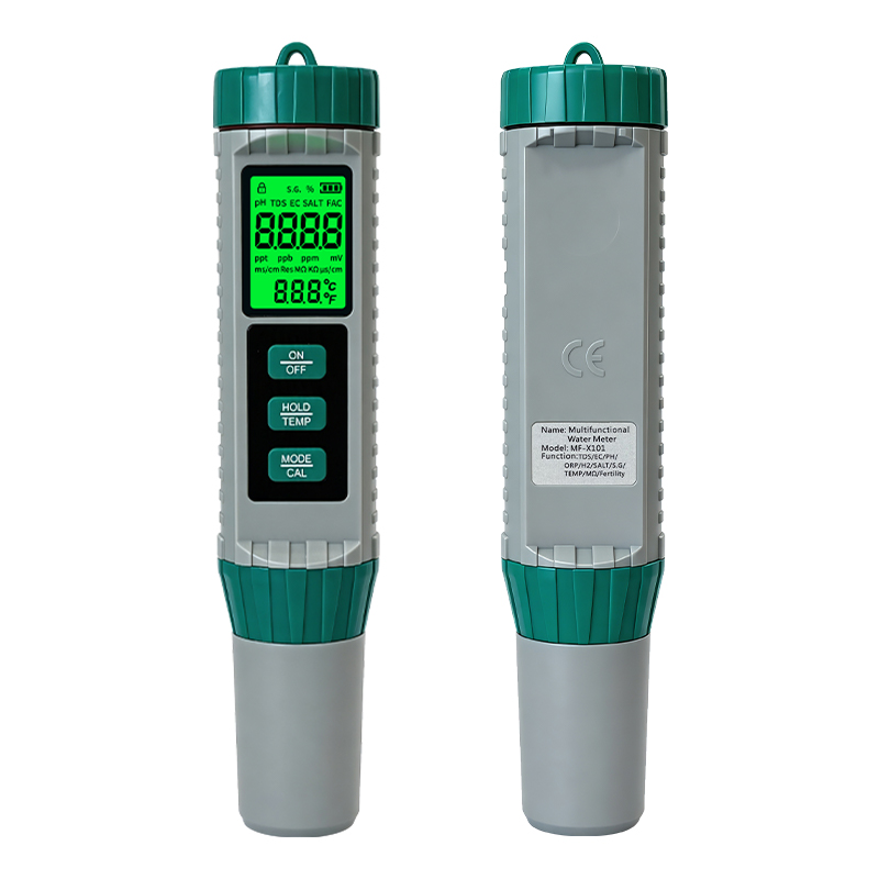 Ph Ec Meter Hydroponic - Digital PH Meter 10 in 1