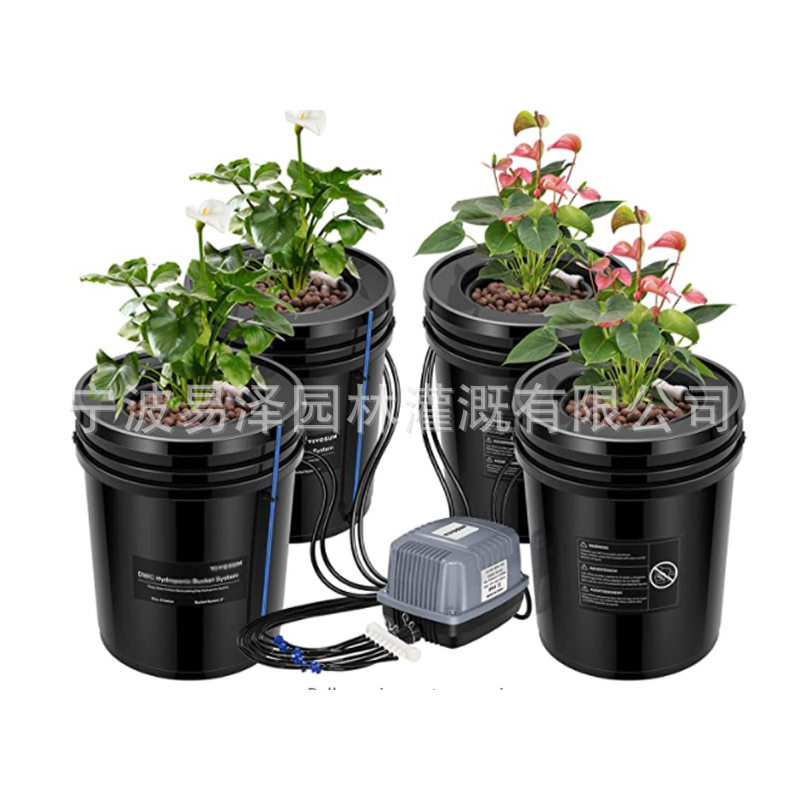 Dwc Bucket System 5 Gallon - DWC recirculating drip Hydroponic system 5