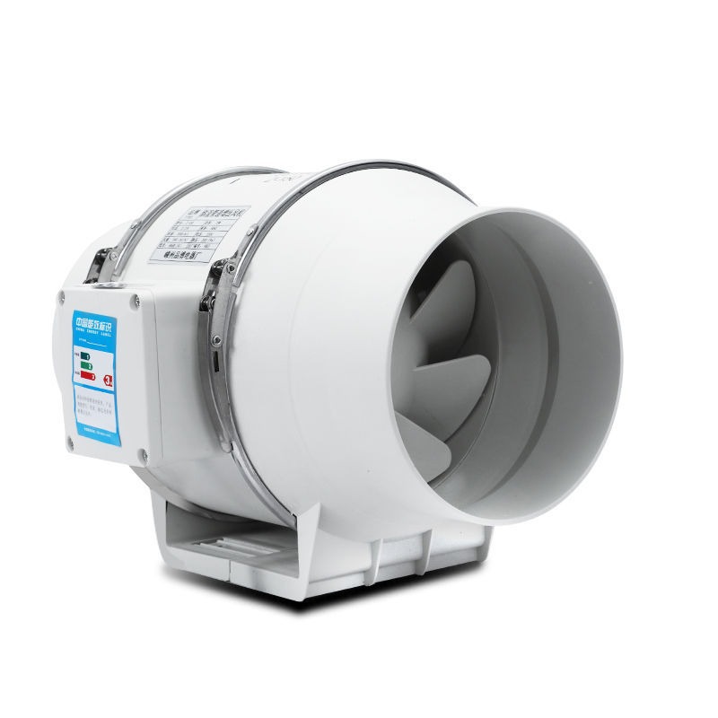Inline Duct Fan 8 Inch - 3/4/5/6/8inch Exhaust Pipe Fan Ventilation Fan