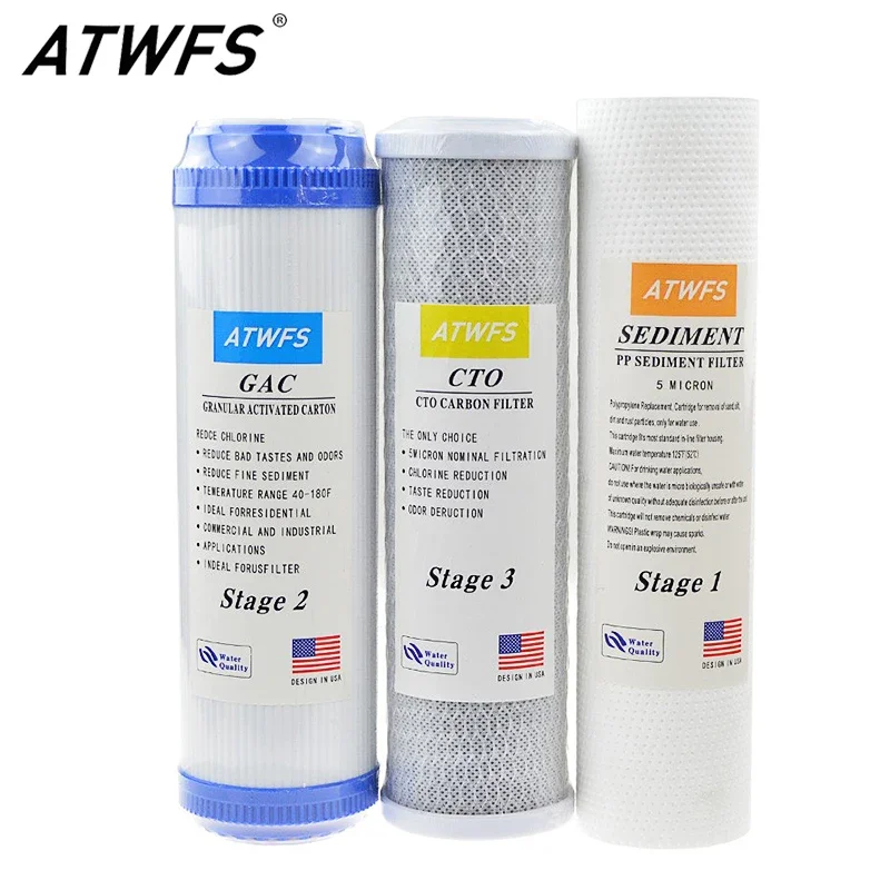 Carbon Filter Grow 6 Inch - Water 5 Micron Replacement Filter Cartridge