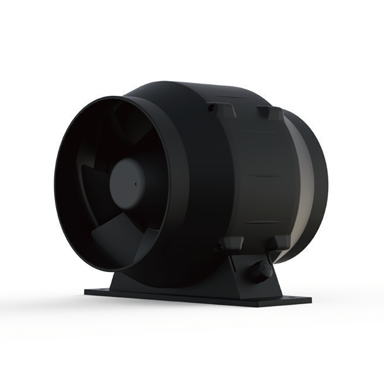 Inline Duct Fan 8 Inch - IP68 Waterproof Energy Saving EC Motor