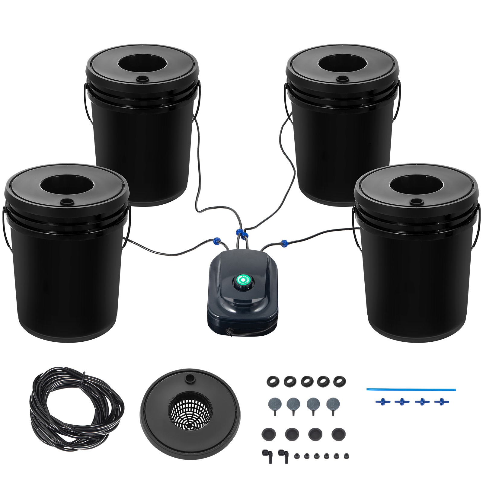 Dwc Bucket System 5 Gallon - DWC Hydroponic System, 5 Gallon 4