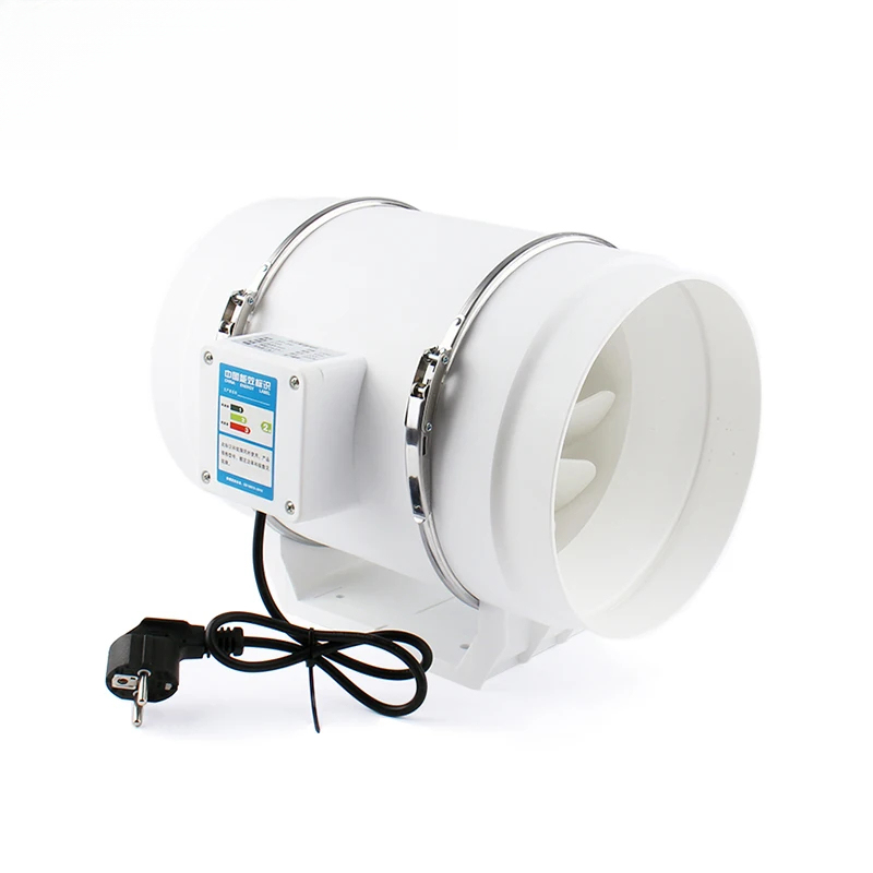 Inline Duct Fan 8 Inch - 6/8Inch Exhaust Silent Inline Pipe Duct