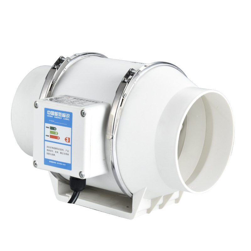 Quạt hút ống 220V 4 5 6 8 inch - đánh giá và giá Inline Duct Fan 8 Inch