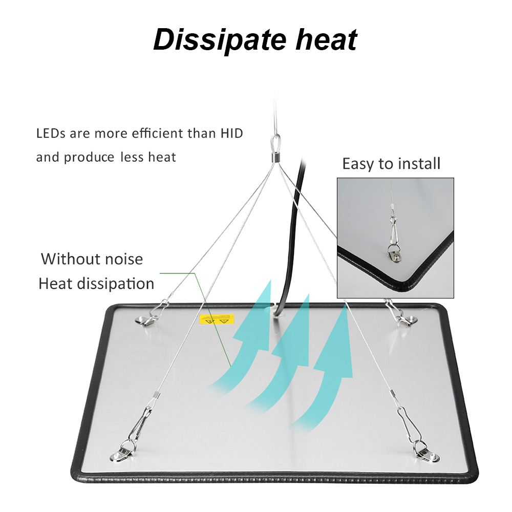 1000W Grow Light Panel LED Pla - đánh giá và giá Led Grow Light 1000W Full Spectrum