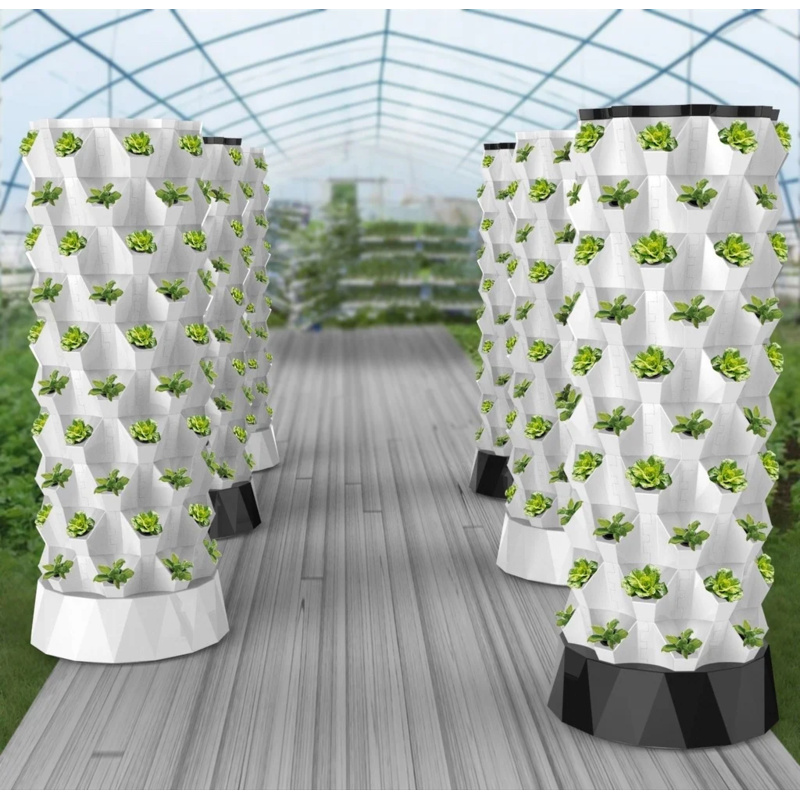 Vertical Grow Tower, Pineapple - đánh giá và giá Hydroponic Tower Garden