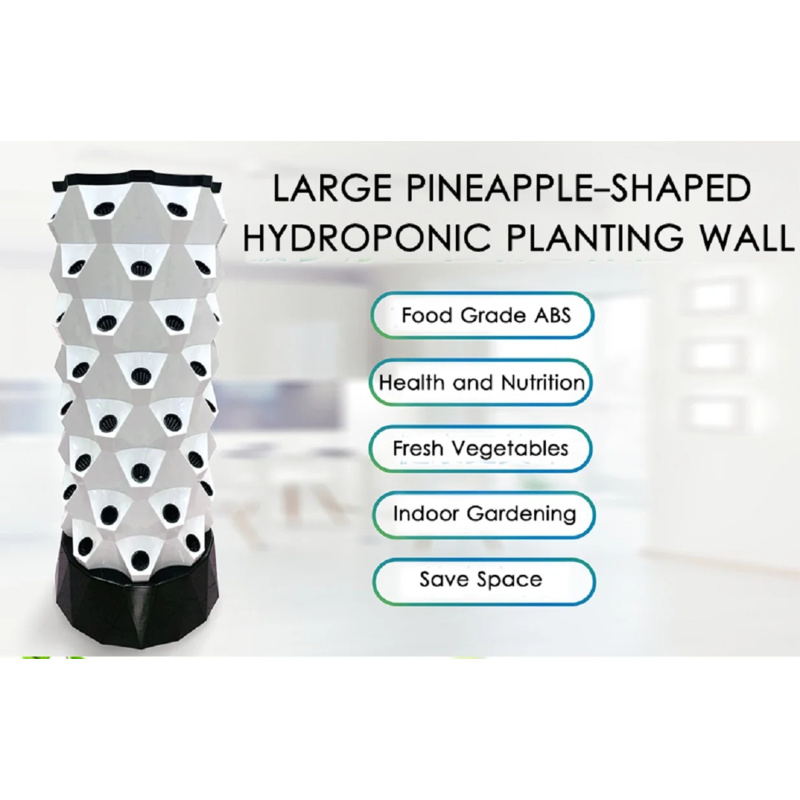 Vertical Grow Tower, Pineapple - đánh giá và giá Hydroponic Tower Garden