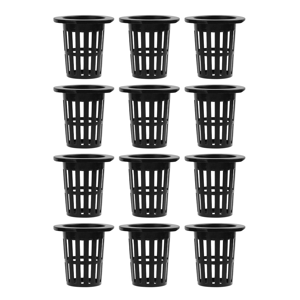 50pcs Plastic Hydroponics Bask - đánh giá và giá Hydroponic Net Pots 3 Inch