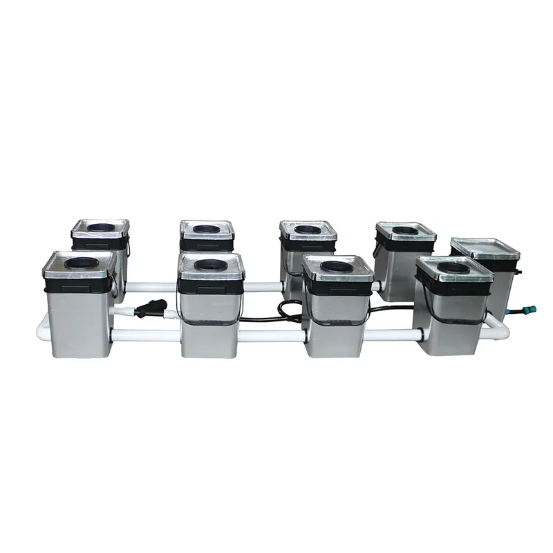 8 Barrel RDWC Cyclic Hydroponi - đánh giá và giá Deep Water Culture Kit