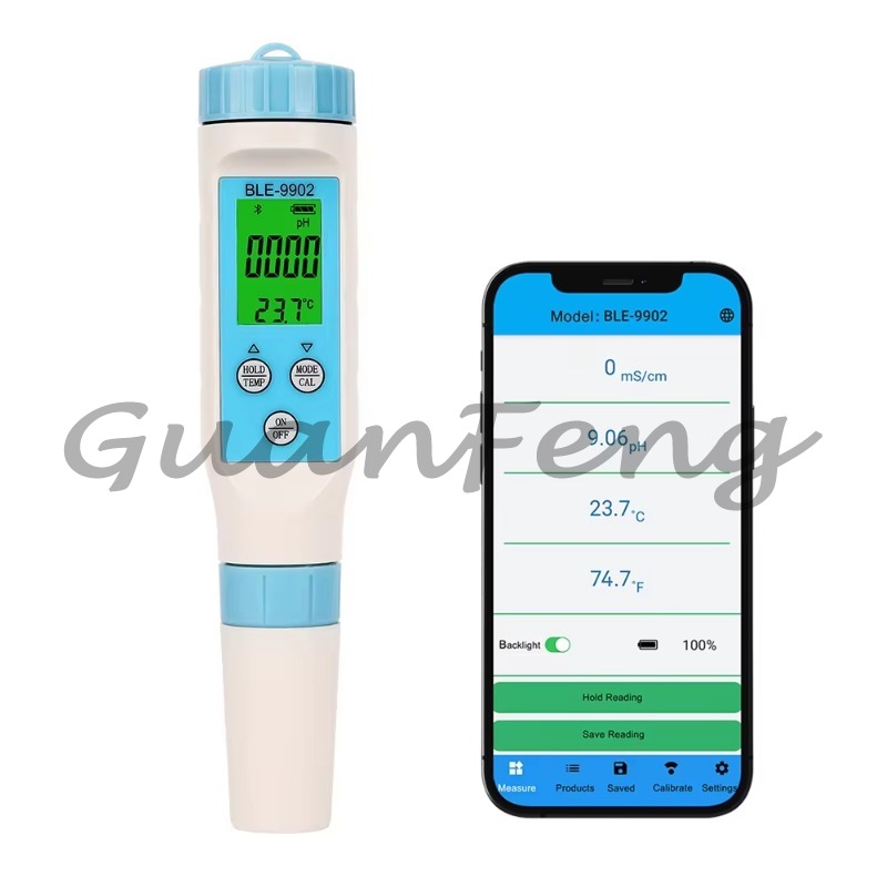 Digital Multi-Parameter Water  - đánh giá và giá Ph Ec Meter Hydroponic