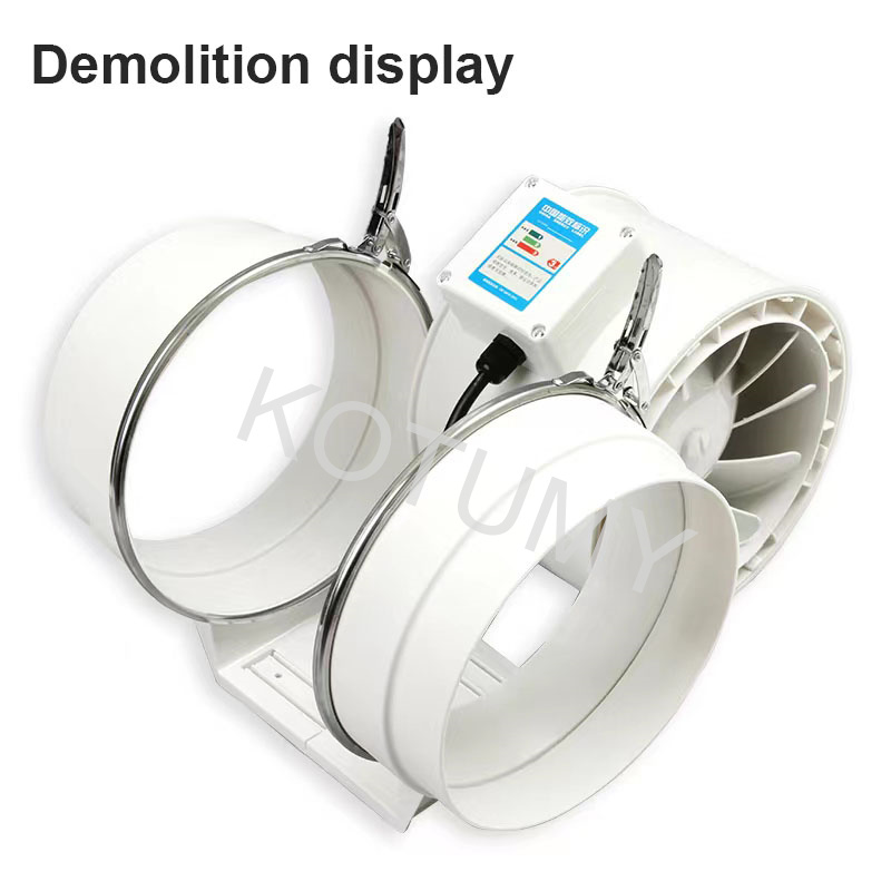 3/4/5/6/8 Inch Exhaust Fans Ho - đánh giá và giá Inline Duct Fan 8 Inch