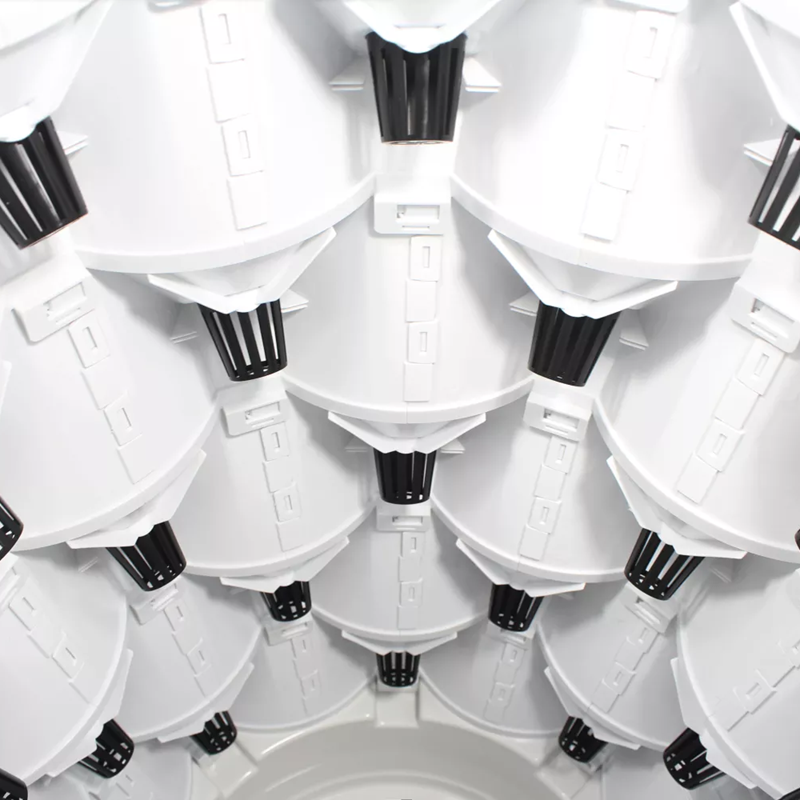 Trồng Vườn Tháp Đứng Hệ Thống  - đánh giá và giá Hydroponic Tower Garden