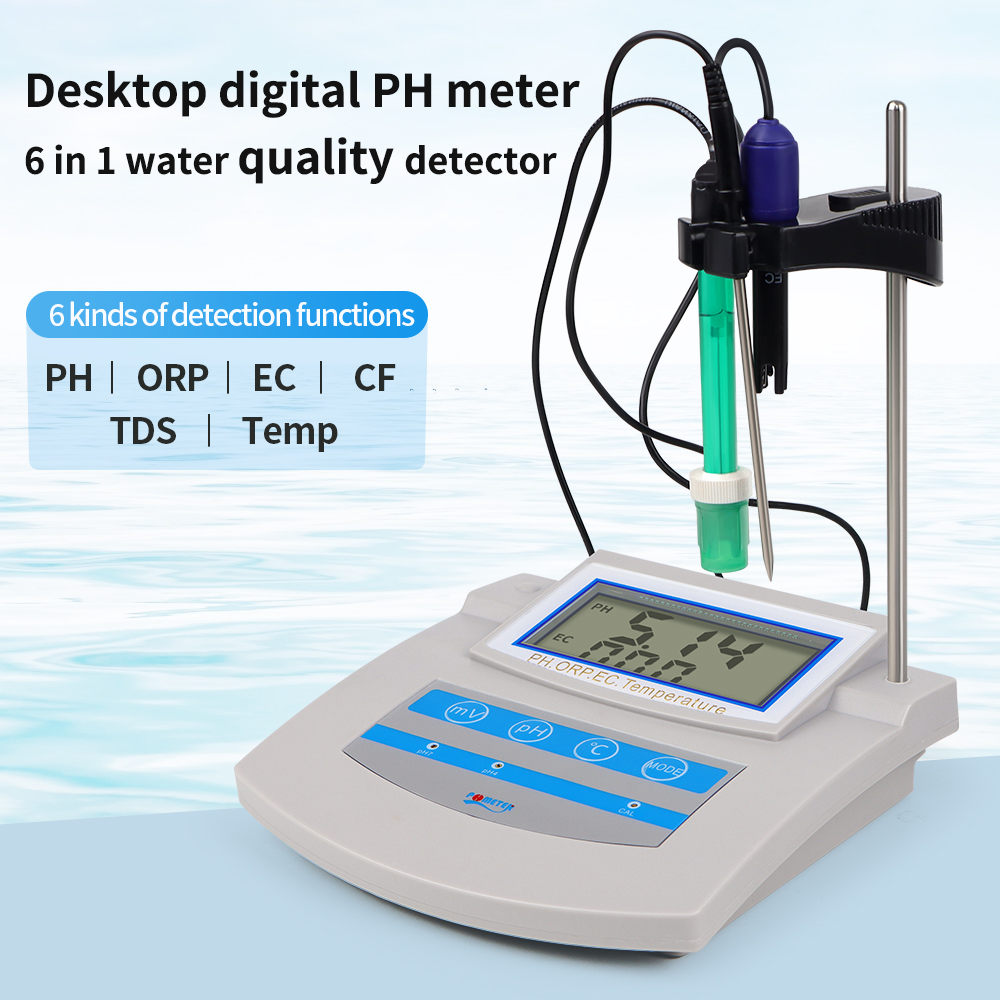 6 in 1 PH Meter Digital Water  - đánh giá và giá Ph Ec Meter Hydroponic