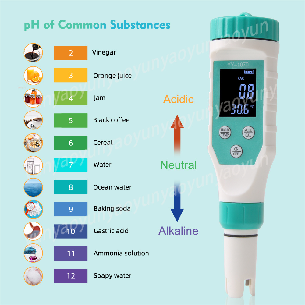 7 in 1 Digital Water Quality T - đánh giá và giá Ph Ec Meter Hydroponic