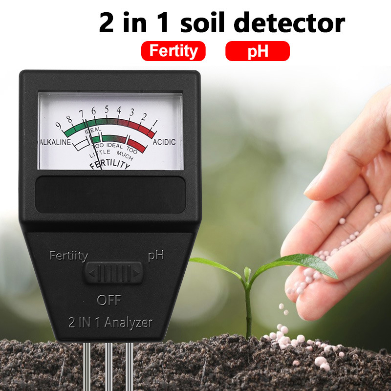 2 in 1 Soil PH Fertility Meter - đánh giá và giá Ph Ec Meter Hydroponic