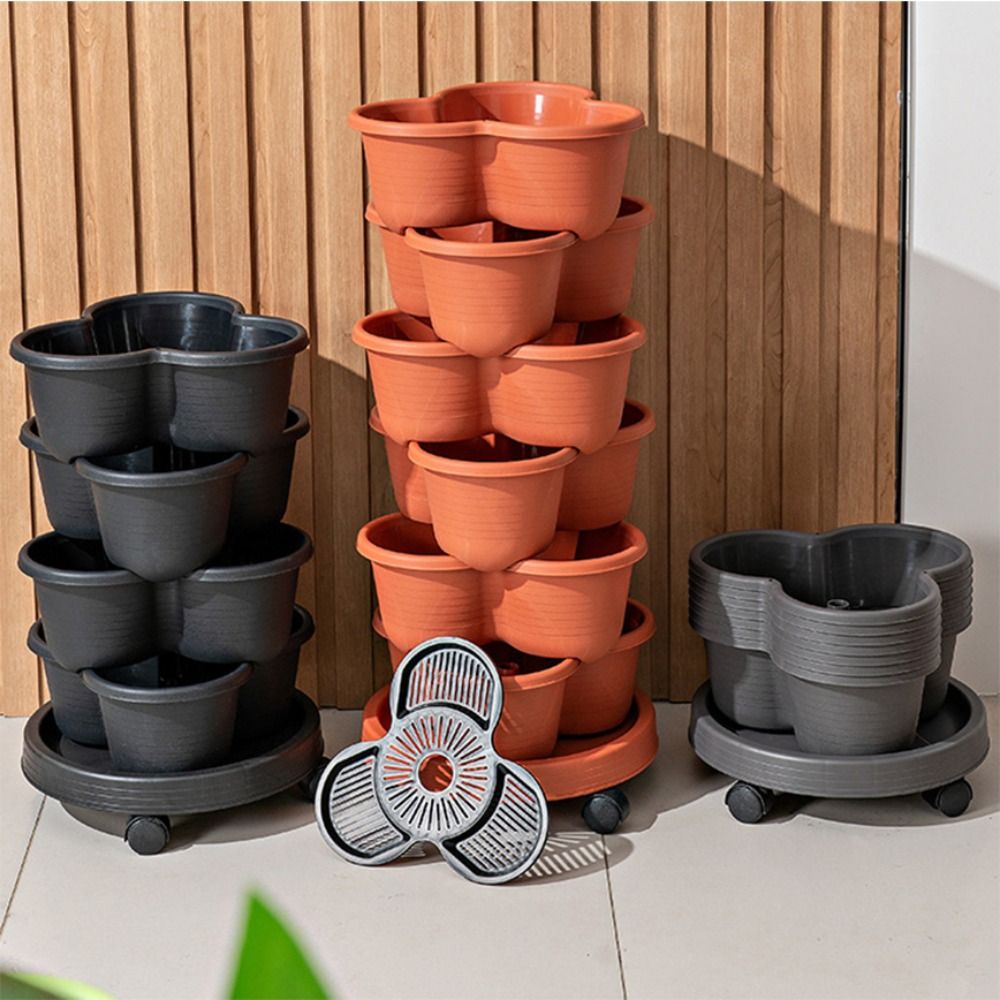 New Vertical Tower Stackable F - đánh giá và giá Hydroponic Tower Garden