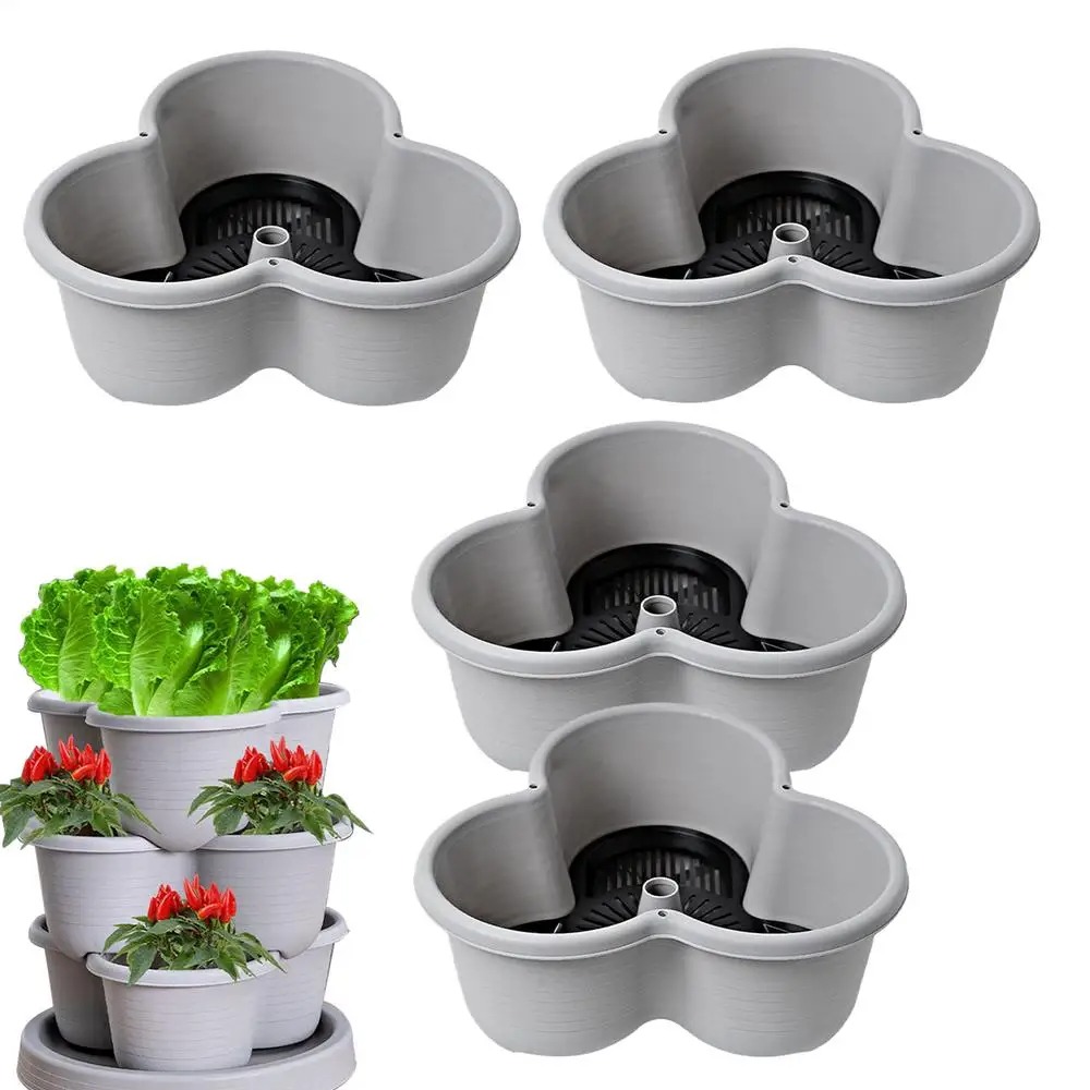 New Vertical Tower Stackable F - đánh giá và giá Hydroponic Tower Garden