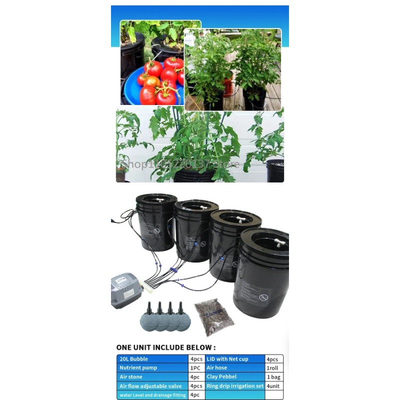 DWC Recirculating Drip Hydropo - đánh giá và giá Dwc Bucket System 5 Gallon