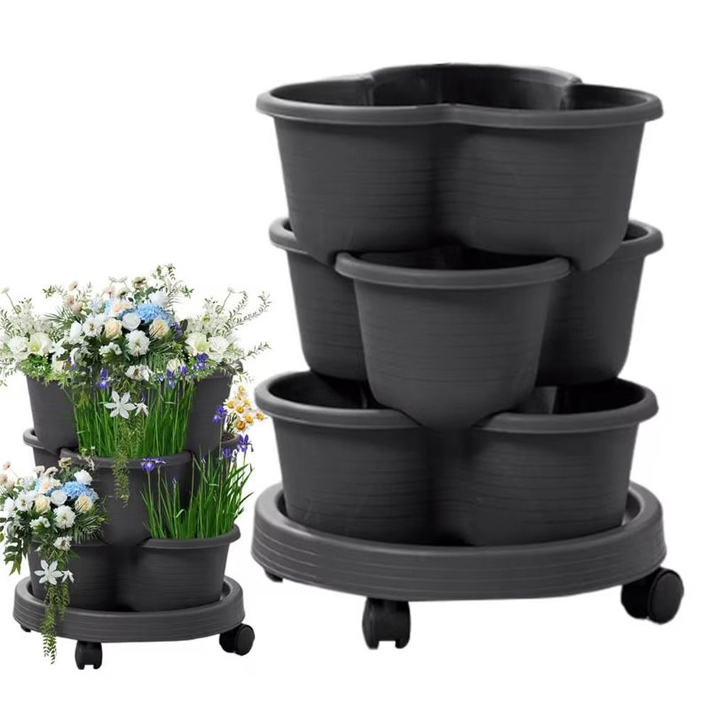 New Vertical Tower Stackable F - đánh giá và giá Hydroponic Tower Garden