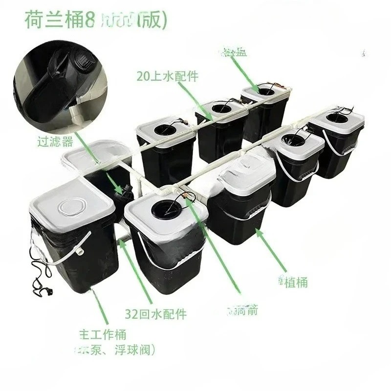 New Deep Water Culture 5 Gallo - đánh giá và giá Dwc Bucket System 5 Gallon