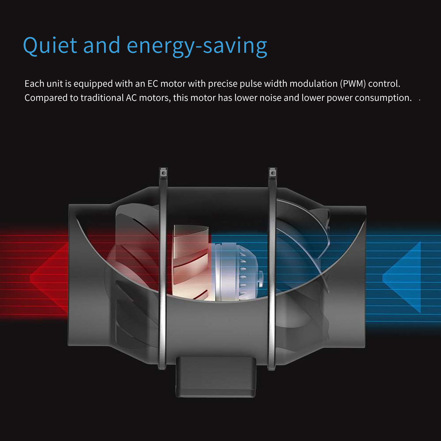 #￥Intelligent APP Control 4 6  - đánh giá và giá Inline Duct Fan 8 Inch