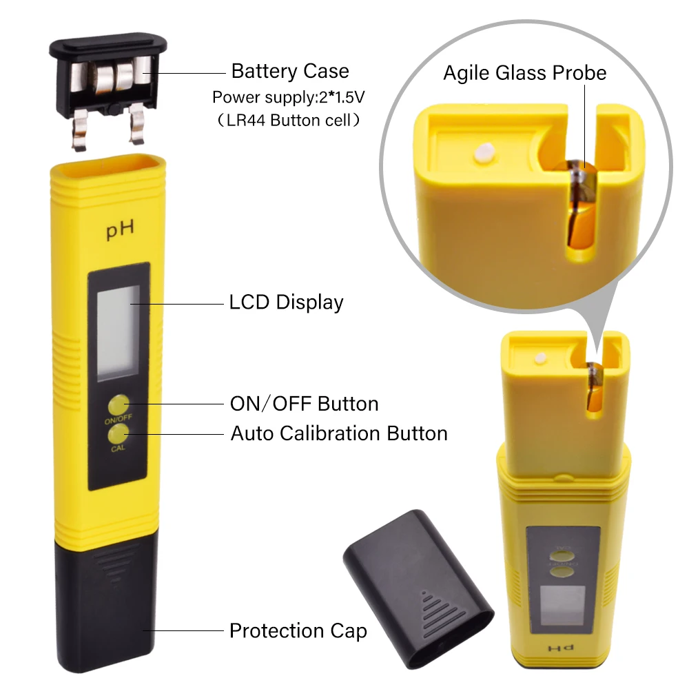 PH Kỹ Thuật Số Máy Đo Di Động  - đánh giá và giá Ph Ec Meter Hydroponic