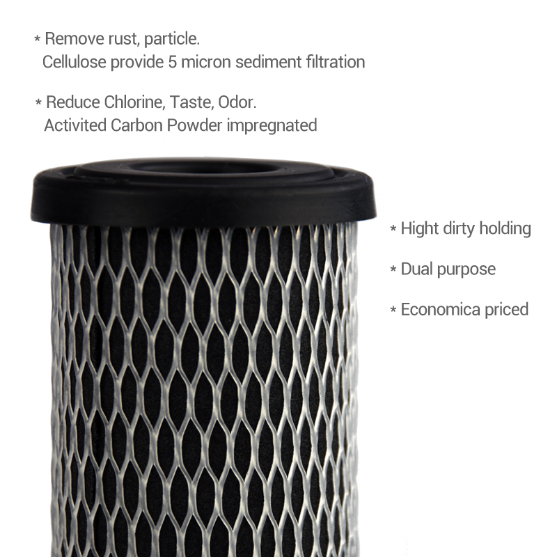 Under Sink Dual Purpose Powder - đánh giá và giá Carbon Filter Grow 6 Inch