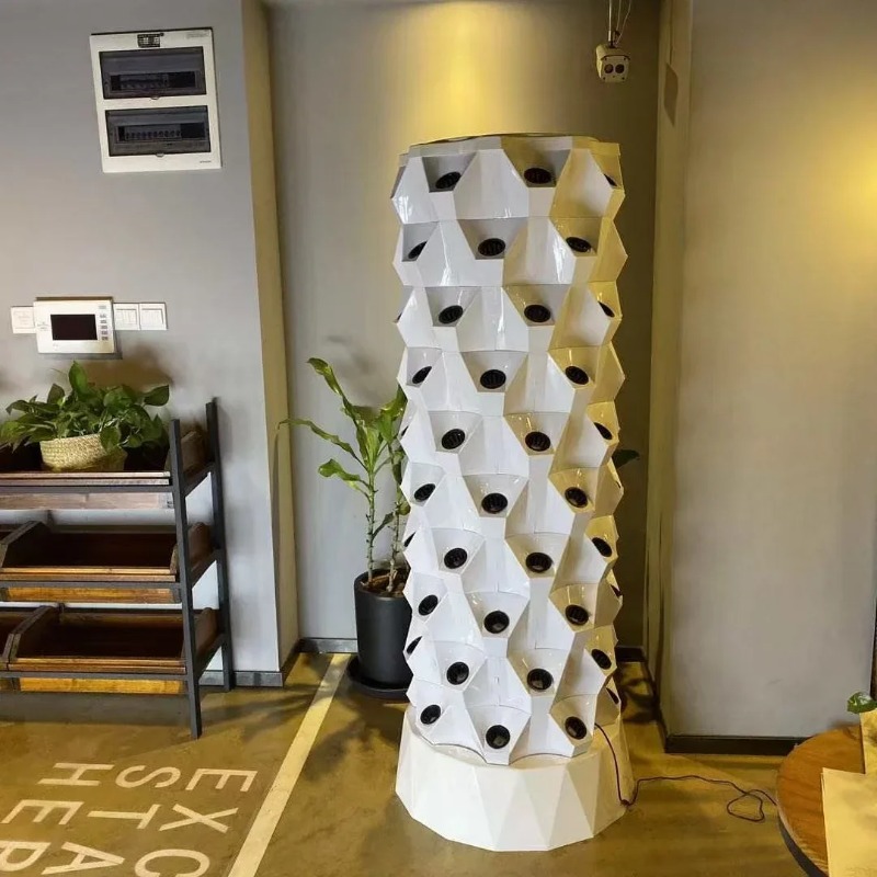 New Agricultural Greenhouse In - đánh giá và giá Hydroponic Tower Garden