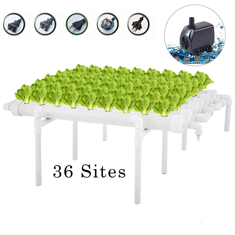 Hydroponic Vegetable Planter A - đánh giá và giá Hydroponic Growing System 36 Site