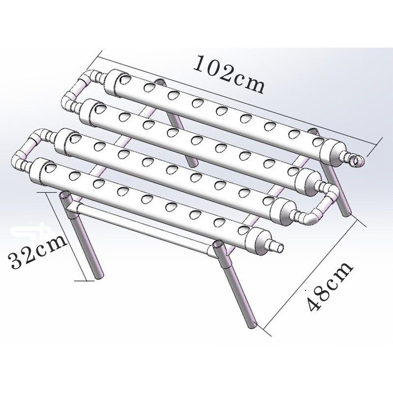 Hydroponic Vegetable Planter A - đánh giá và giá Hydroponic Growing System 36 Site