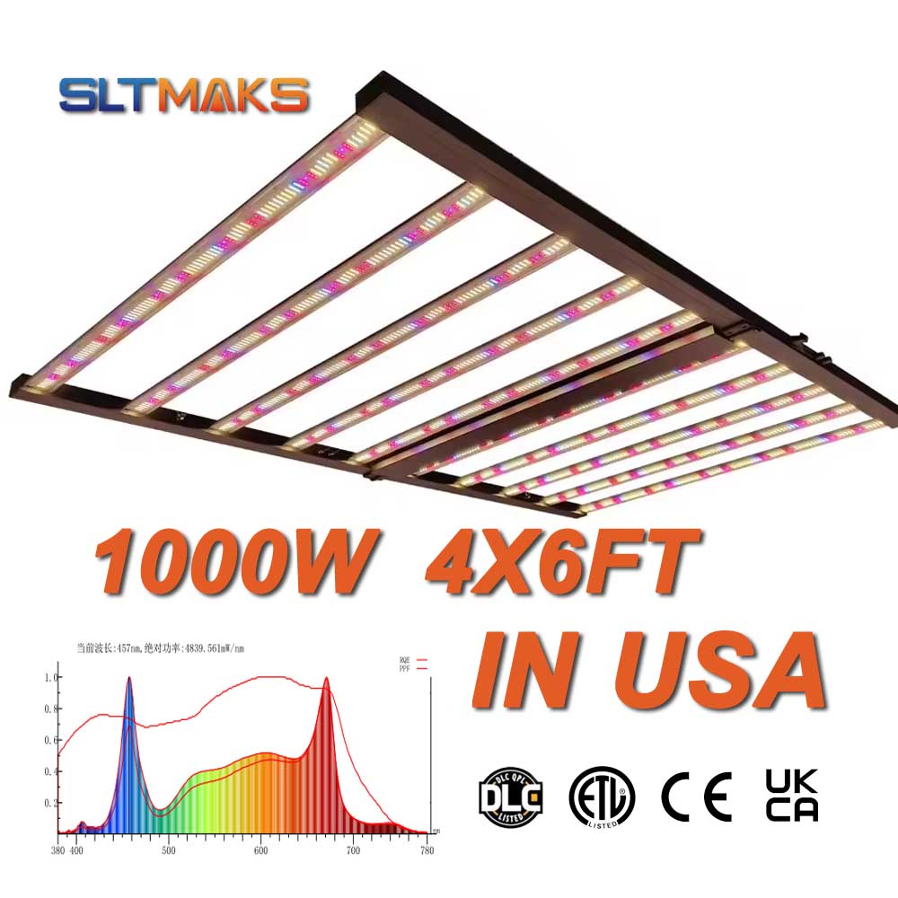 SLTMAKS 8x6FT 4X6FT 1000W Grow - đánh giá và giá Led Grow Light 1000W Full Spectrum
