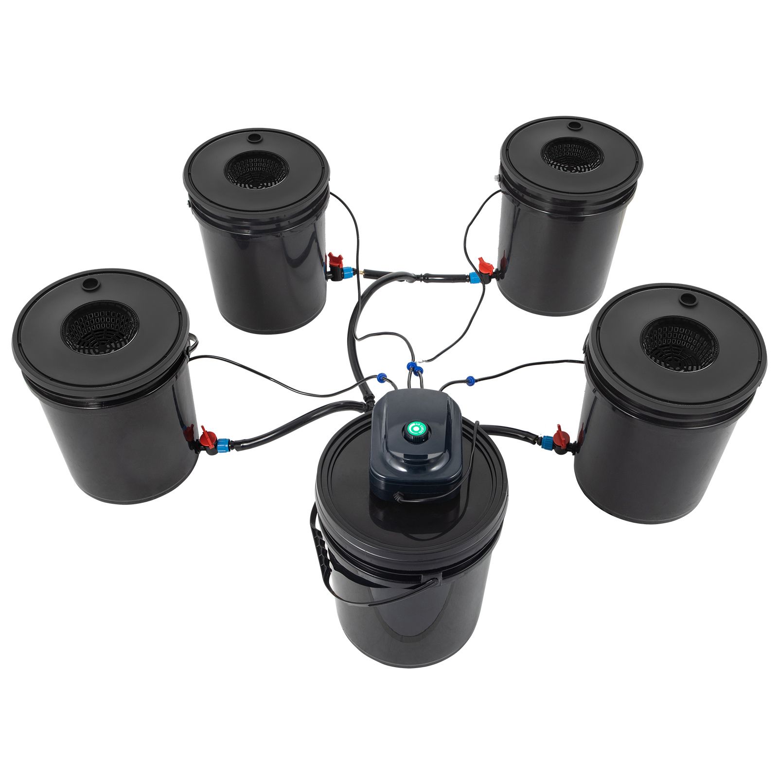 DWC Hydroponic System, 5 Gallo - đánh giá và giá Dwc Bucket System 5 Gallon