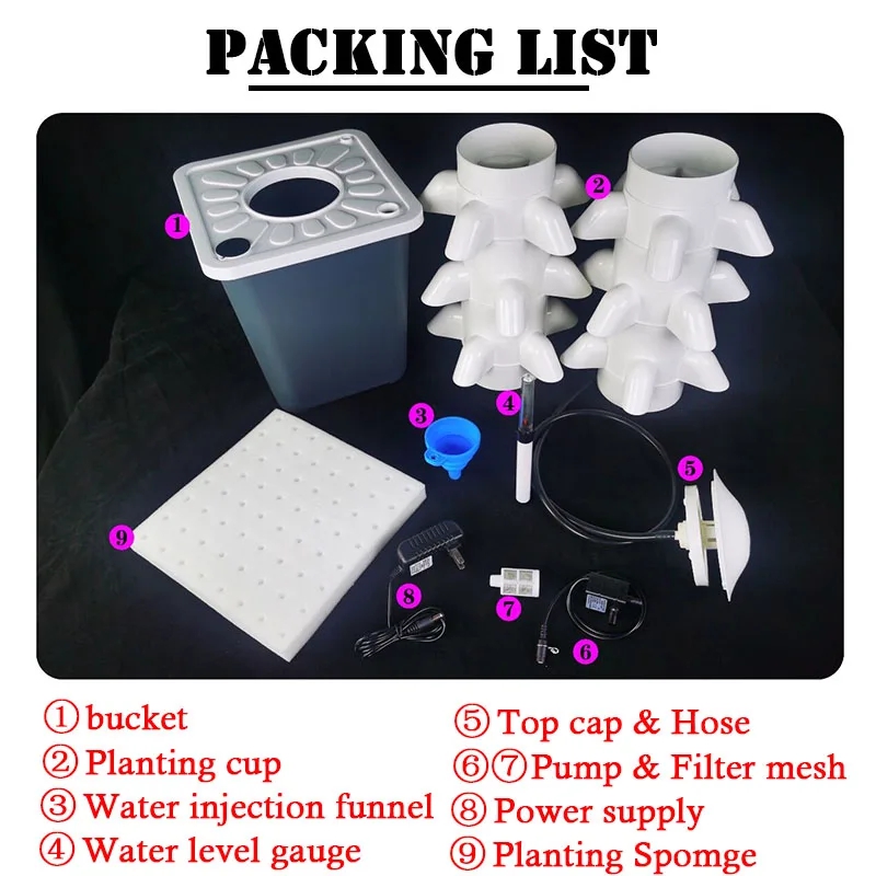 Vertical Hydroponic Tower Gree - đánh giá và giá Hydroponic Tower Garden