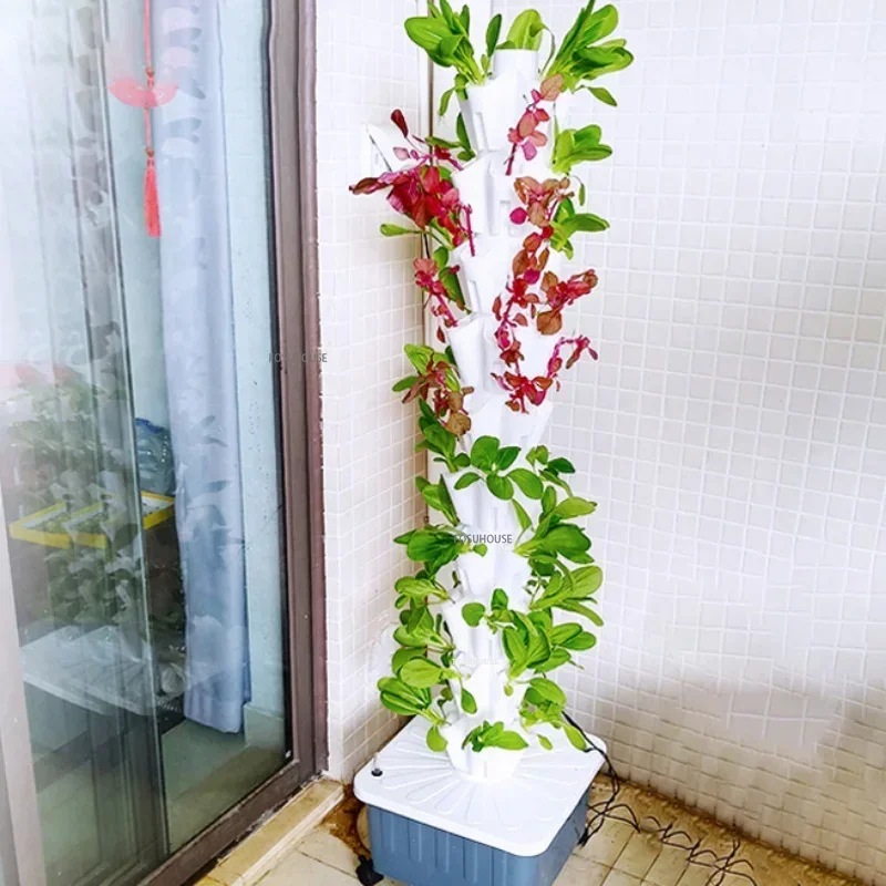 Greenhouse Garden Soilless Cul - đánh giá và giá Hydroponic Tower Garden
