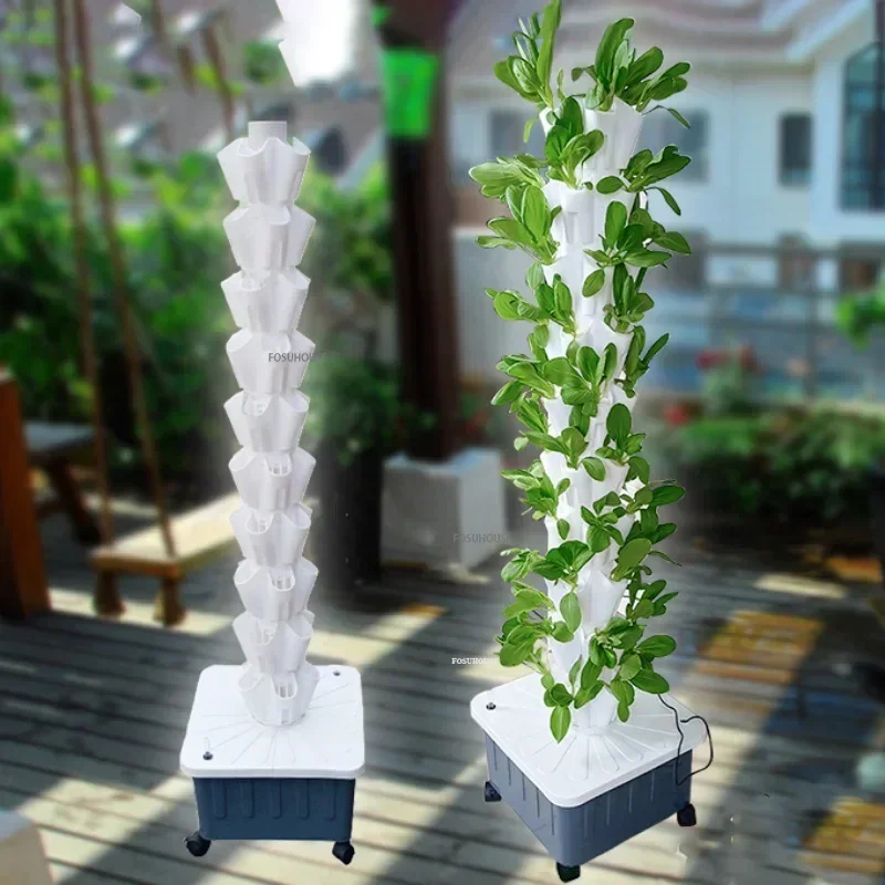 Greenhouse Garden Soilless Cul - đánh giá và giá Hydroponic Tower Garden
