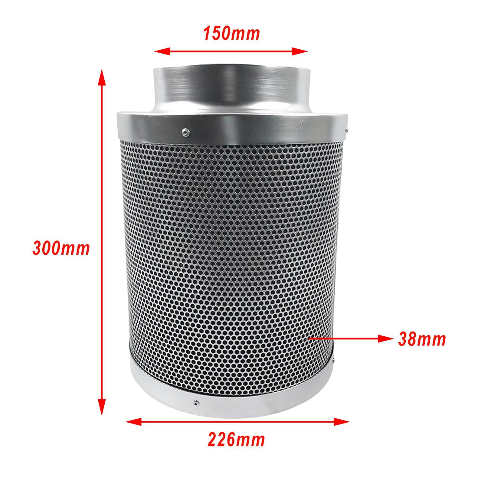 4 Inch and 6 Inch Inline Fan C - đánh giá và giá Carbon Filter Grow 6 Inch