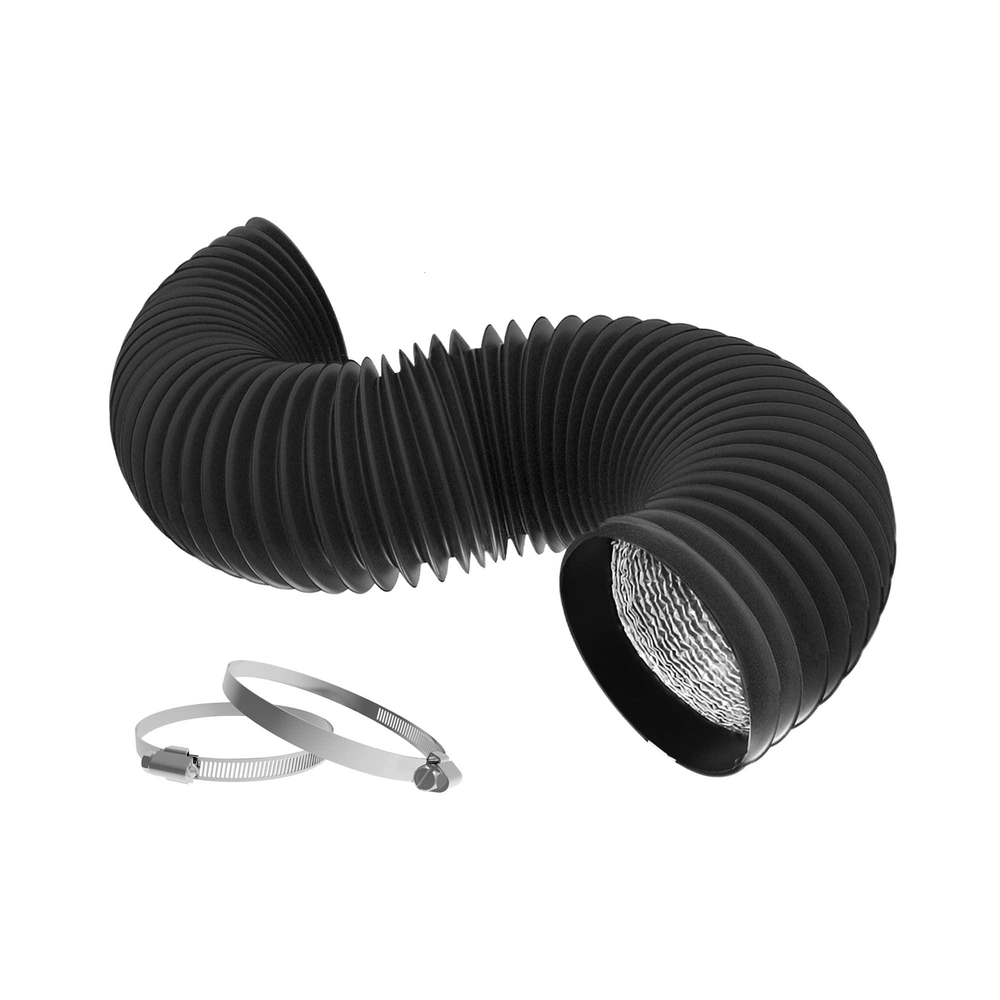4 inch Dryer Vent Hose with 2  - đánh giá và giá Inline Duct Fan 8 Inch