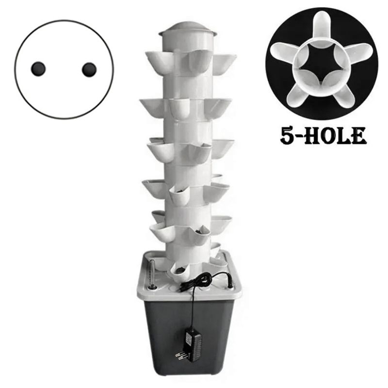 AEE4-30 Pots Hydroponic Tower, - đánh giá và giá Hydroponic Tower Garden