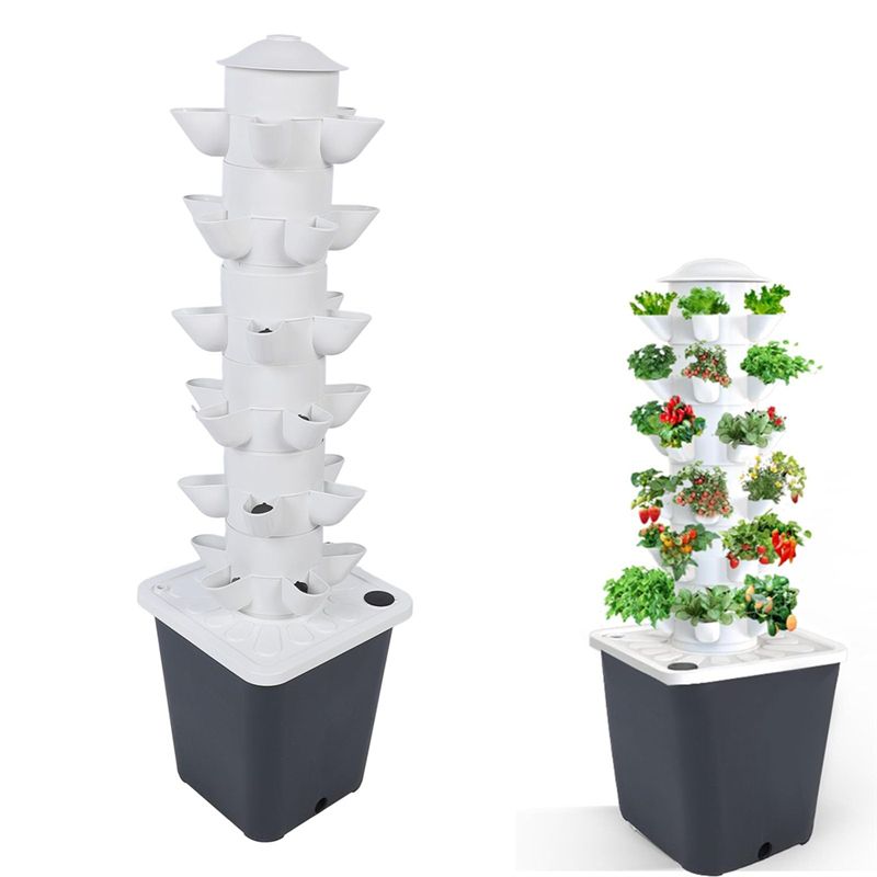 AEE4-30 Pots Hydroponic Tower, - đánh giá và giá Hydroponic Tower Garden