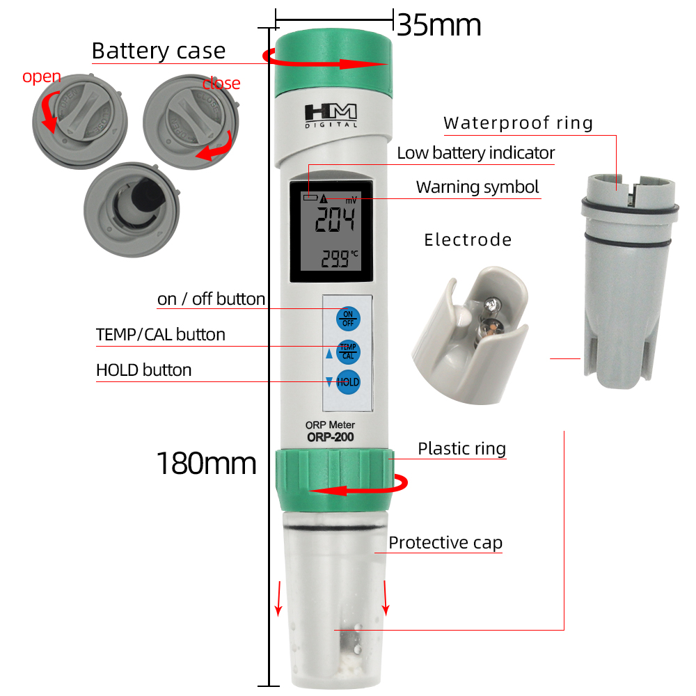 HM Digital Water Quality Teste - đánh giá và giá Ph Ec Meter Hydroponic