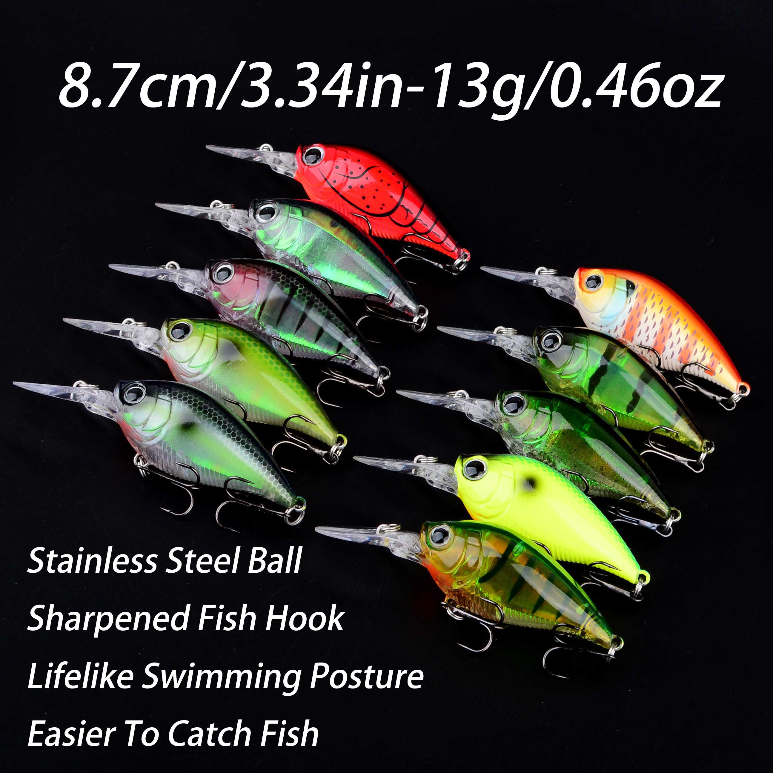 13g 8.7CM Floating Crankbait F - đánh giá và giá Deep Water Culture Kit