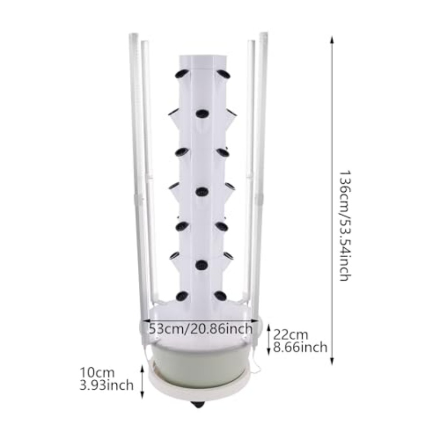 Hydroponic growing tower for i - đánh giá và giá Hydroponic Tower Garden